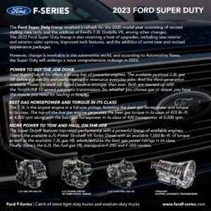 2023 Ford Super Duty